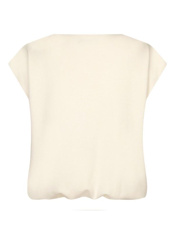 Ydence Mavis Top Ecru  (HS2688-005 ECRU) - Caramel (Sint-Job-in-’t-Goor)