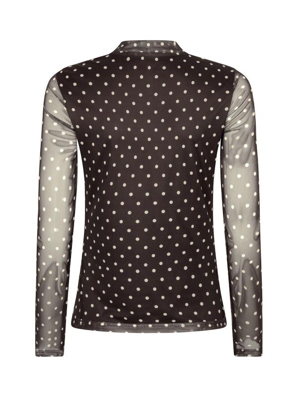 Ydence Bailey Top Brown/Ecru  (FS2609-10030 BROWN ECRU) - Caramel (Sint-Job-in-’t-Goor)