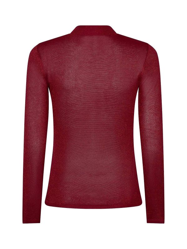 Ydence Lotte Knitted Top Red  (CW2530-101 RED) - Caramel (Sint-Job-in-’t-Goor)