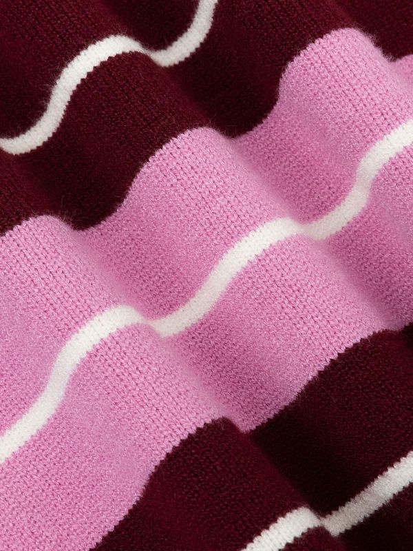 Ydence Balou Knitted Top Burgundy/Pink  (FC2503-10156 BURGUNDY/PNK) - Caramel (Sint-Job-in-’t-Goor)