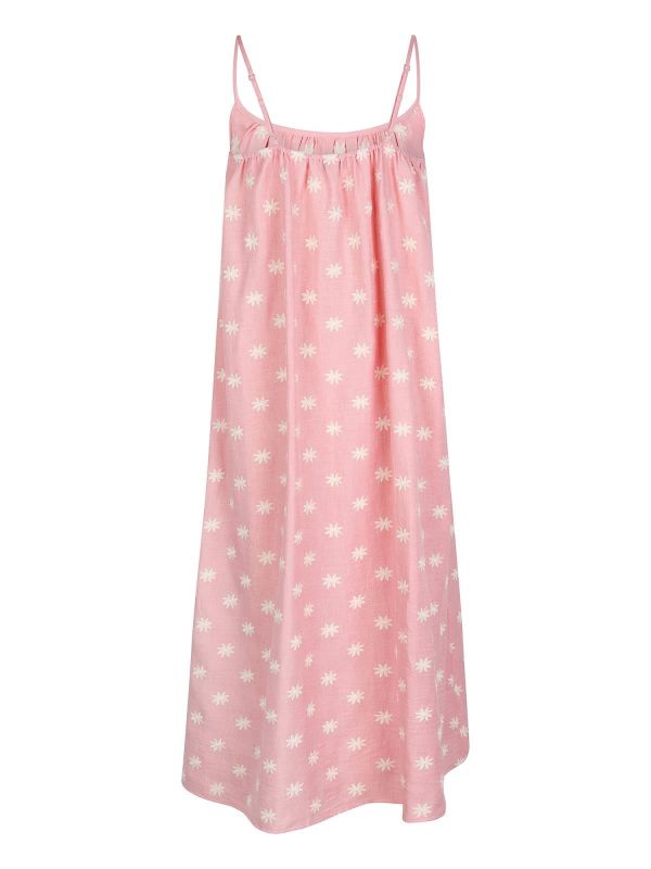 Ydence Ciska Dress Light Pink  (HSS2531-131 LIGHT PINK) - Caramel (Sint-Job-in-’t-Goor)