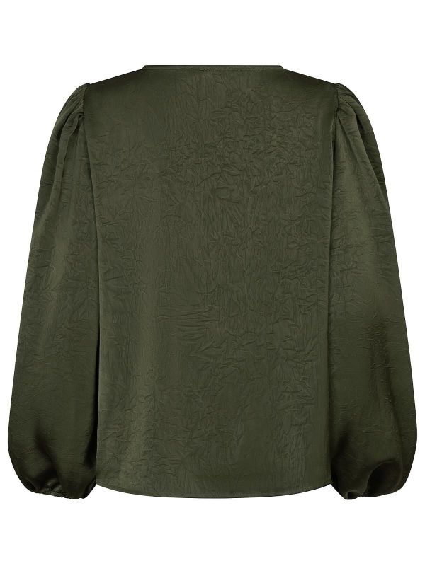 Ydence Nyma Top Army  (WS2506-042 ARMY) - Caramel (Sint-Job-in-’t-Goor)