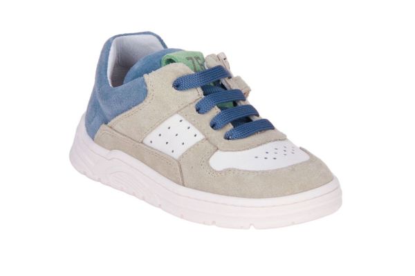 Zecchino d'Oro Sneaker Beige-Wit  (D101LA) - Caramel (Sint-Job-in-’t-Goor)