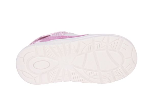 Zecchino d'Oro Sneaker Wit-Roze  (D101LA-814) - Caramel (Sint-Job-in-’t-Goor)