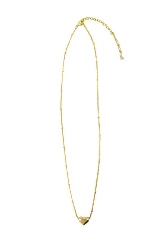 Zusss Ketting Hartje In Schuifdoosje 'De Allerliefste'  (0402-0004/1004) - Caramel (Sint-Job-in-’t-Goor)