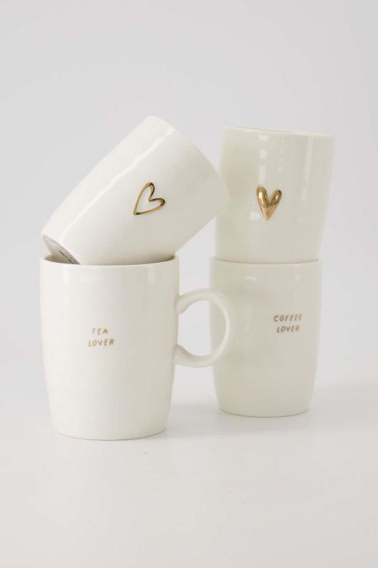 Zusss Koffiemok 'Hartje'  (0703-198/7033) - Caramel (Sint-Job-in-’t-Goor)