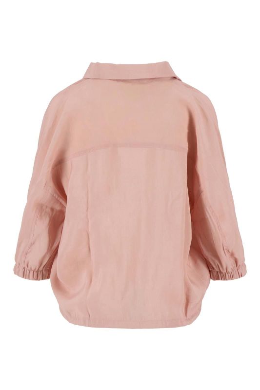 Zusss Modal Blouse Met Tunnel Crispy Pink  (0309-0018/2201) - Caramel (Sint-Job-in-’t-Goor)