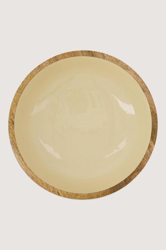 Zusss Schaal Hout 'Loveley Day' Sand  (0702-0062/1004) - Caramel (Sint-Job-in-’t-Goor)