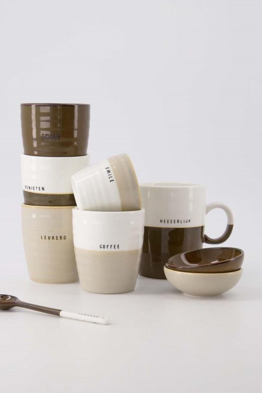 Zusss Koffiemok 'Coffee'  (0703-0042/7011) - Caramel (Sint-Job-in-’t-Goor)