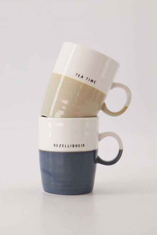 Zusss Theemok 'Tea Time' Wit/Zand  (0703-0067/7011) - Caramel (Sint-Job-in-’t-Goor)